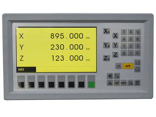 Масштаб Dro цифрового отсчета LCD раковины оси Easson 3 серый линейный