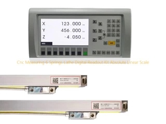 Cnc измерение 6 пружин цепной станции Комплект цифрового чтения Абсолютная линейная шкала